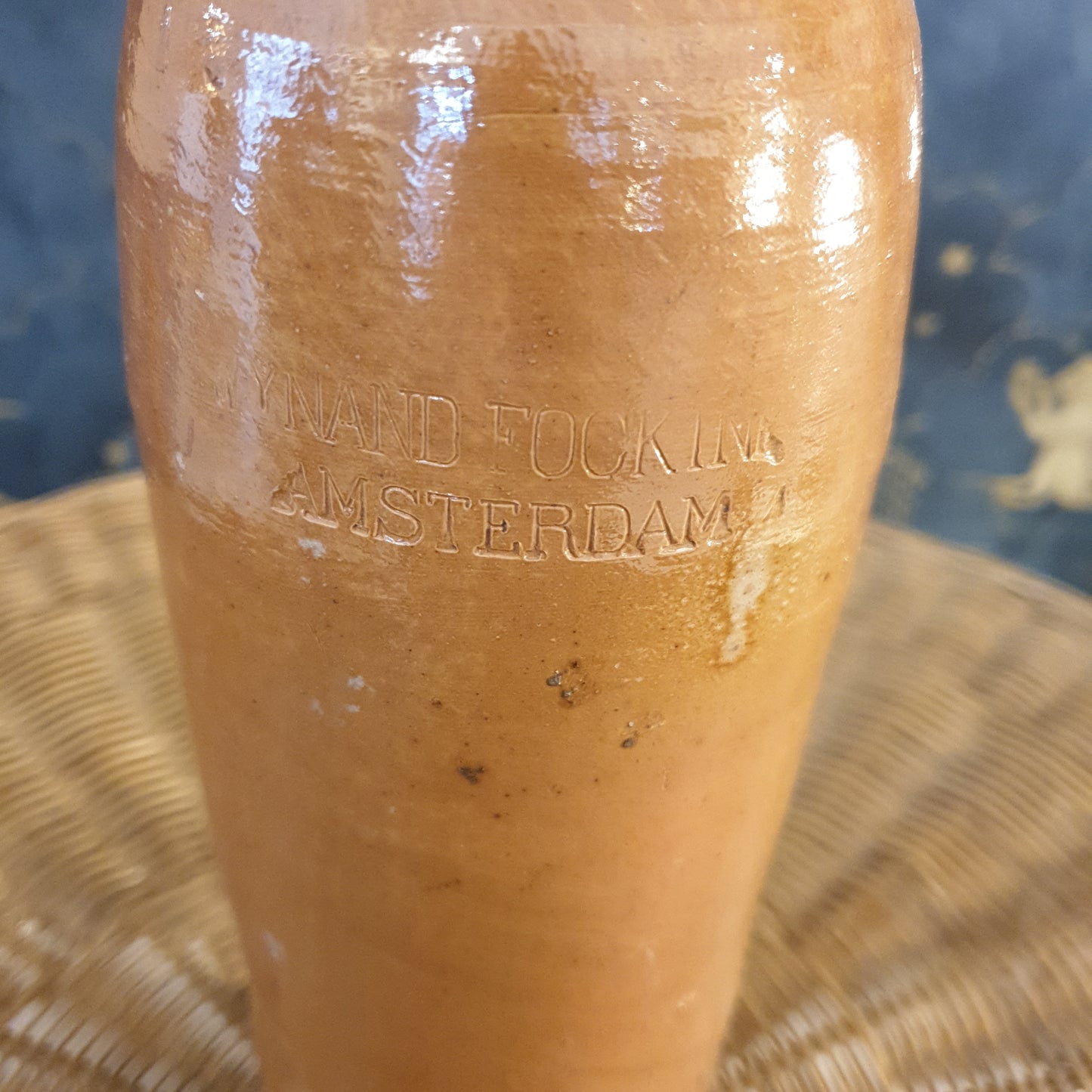 Bouteille en grès vernissé Wynand Fockin Amsterdam