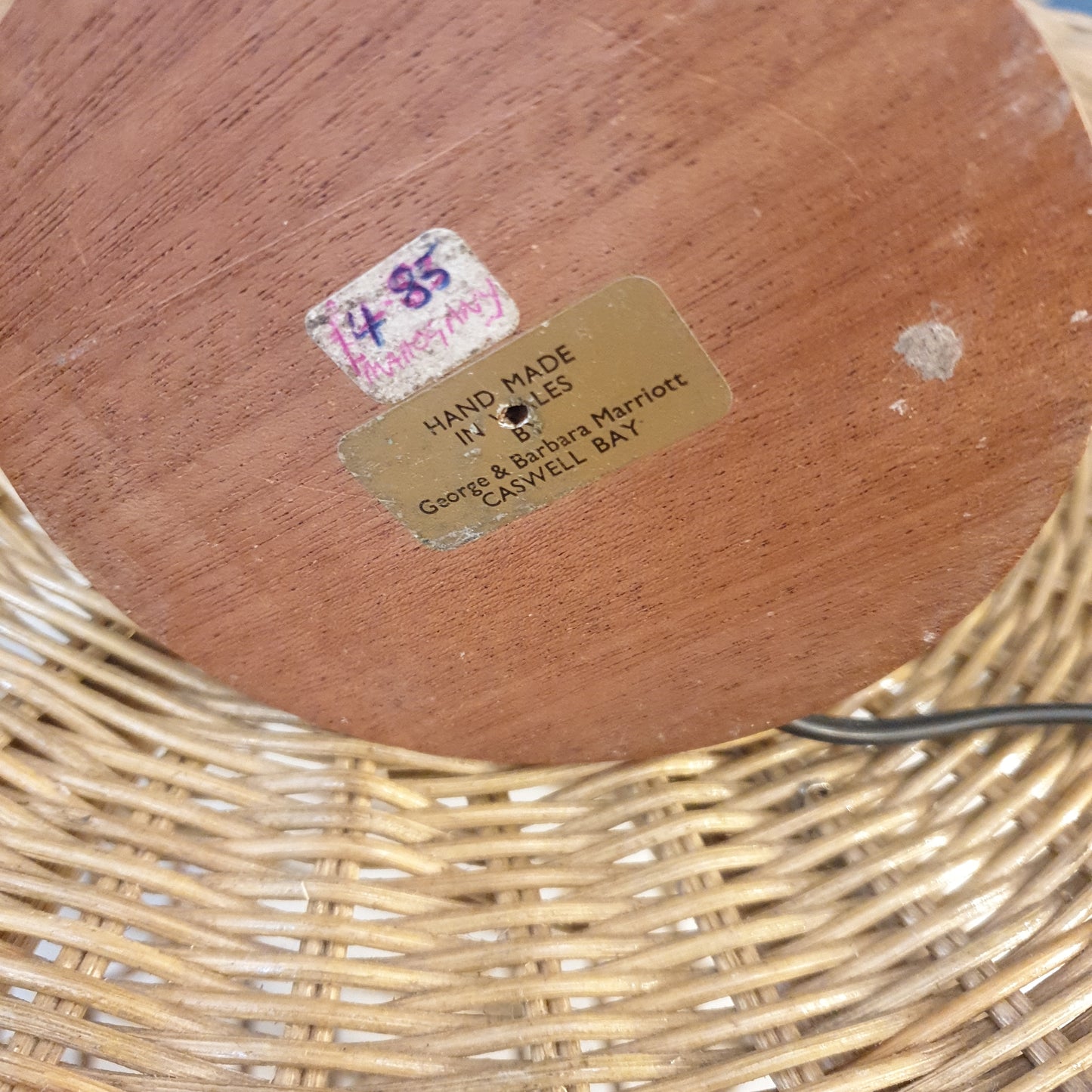 Lampe de chevet par Georges et Barbara Marriot