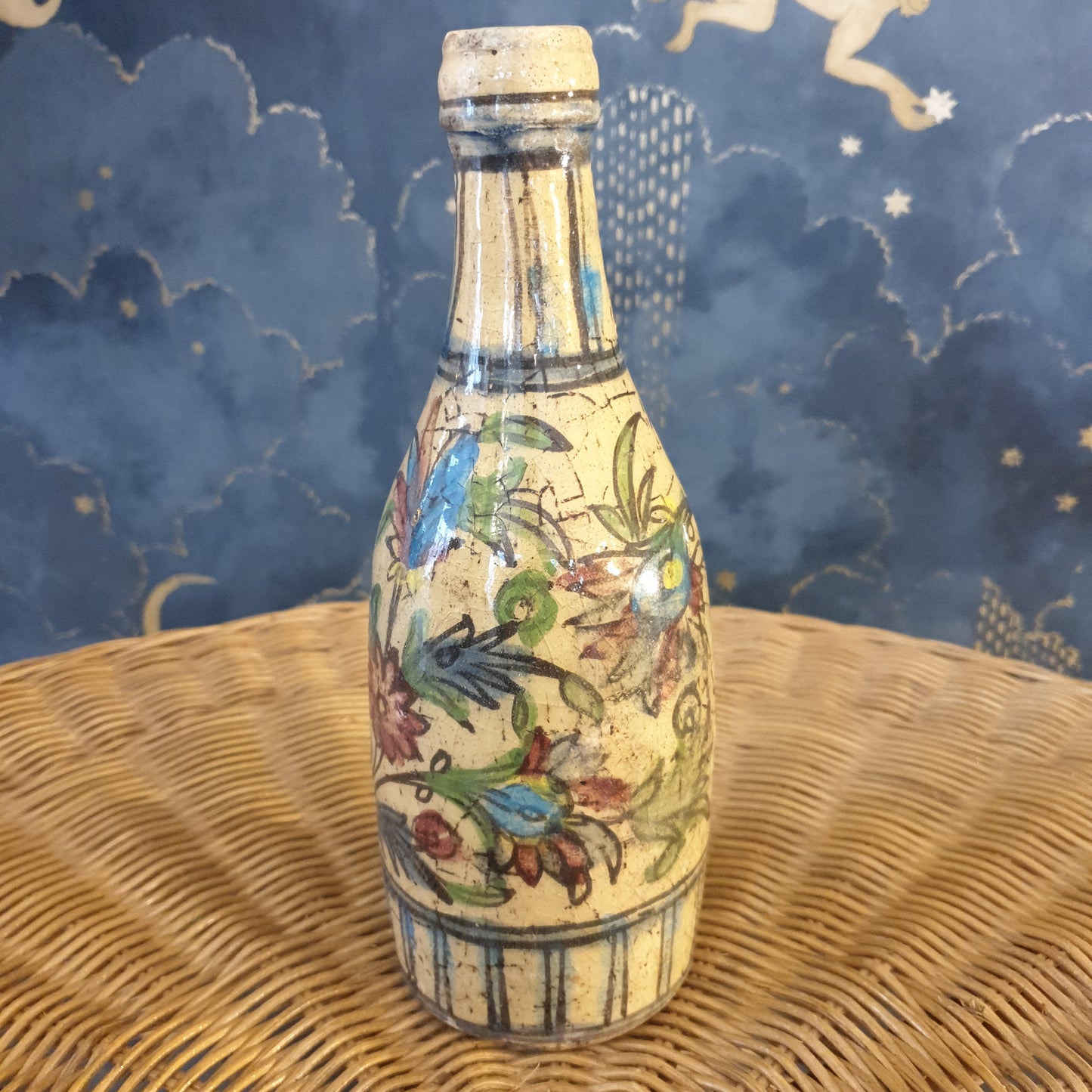 Bouteille en céramique vernissée Kadjar