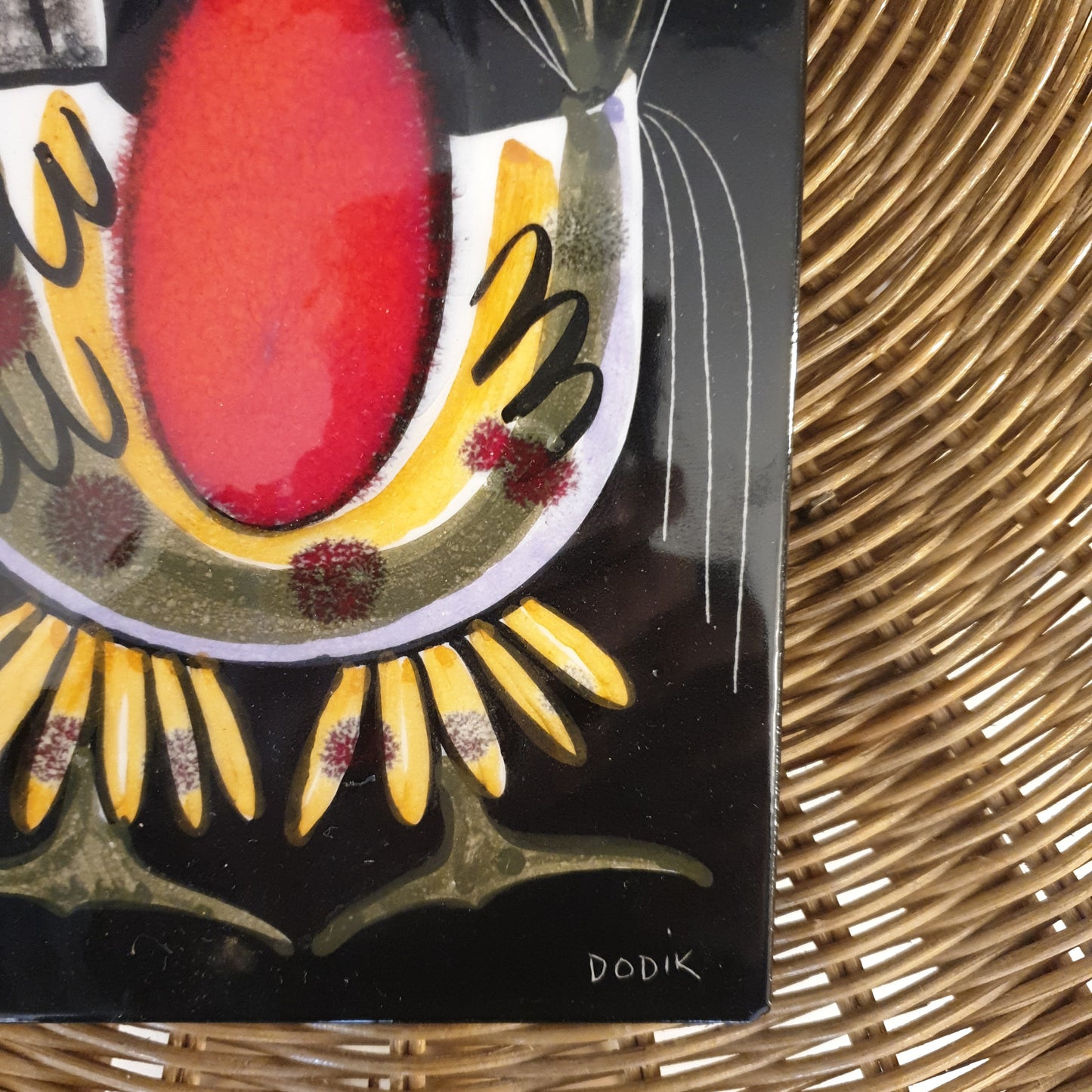Carreau en céramique par Dodik Jegou